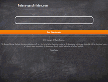 Tablet Screenshot of heisse-geschichten.com